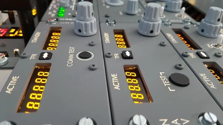 Prototype radio display test